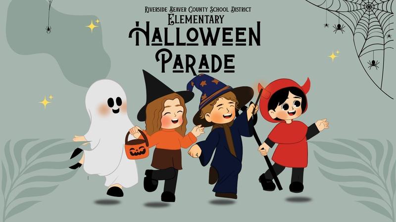 halloween costumes marching.