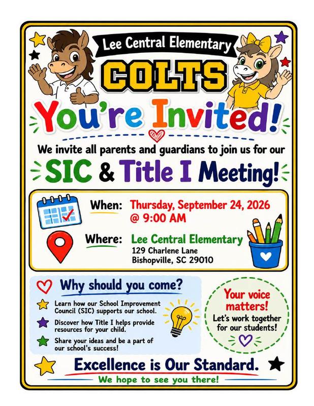 SIC- Title 1 Meeting