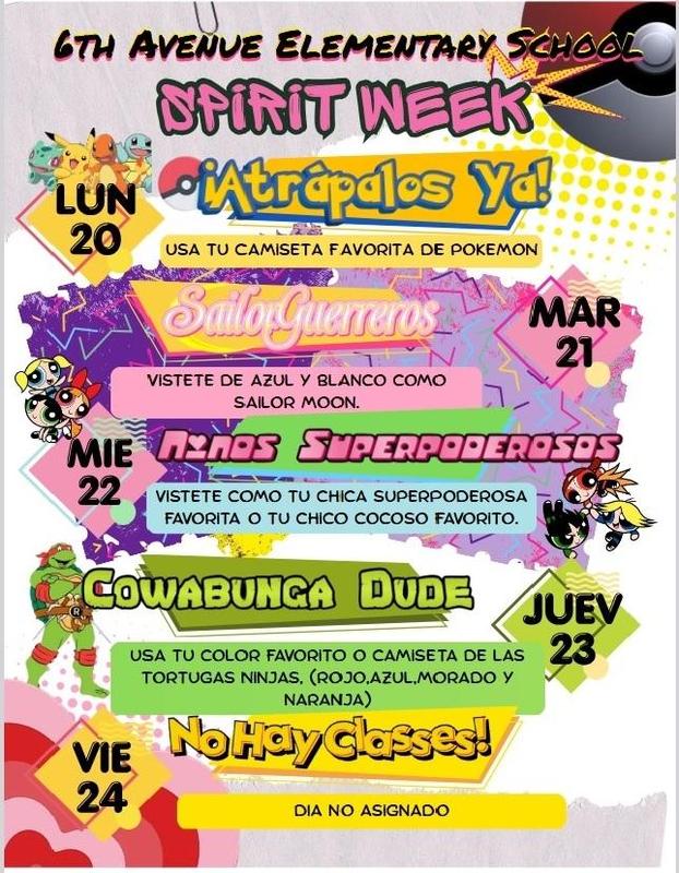 Spirit Week Sp