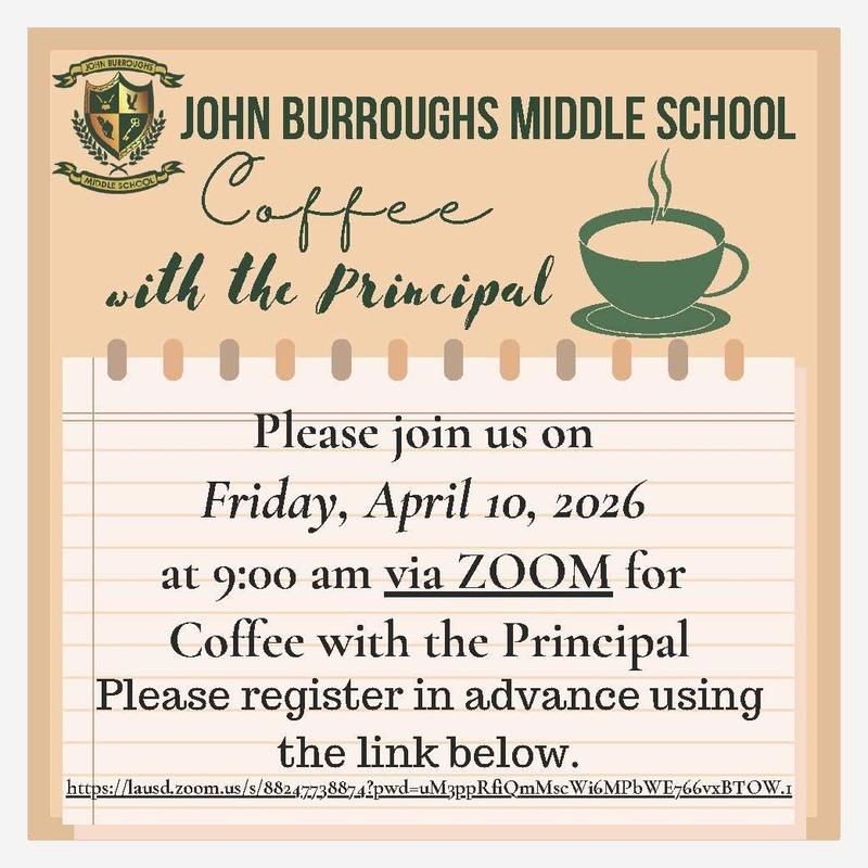 Coffee with the Principal