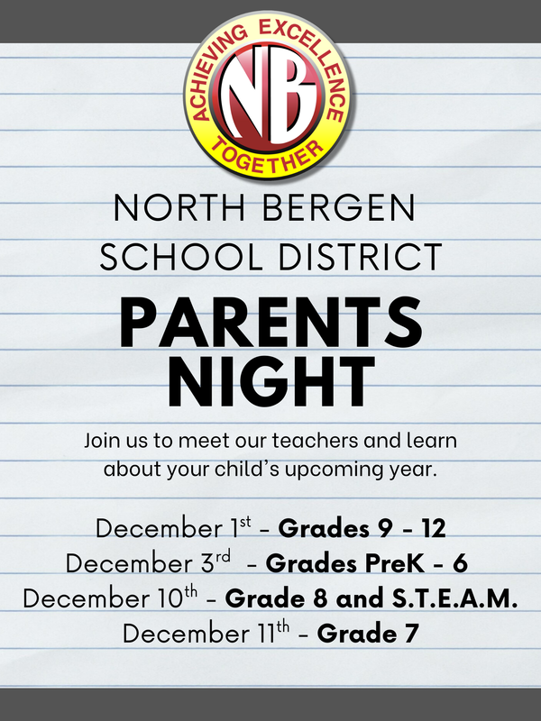 parent night 2025 flyer