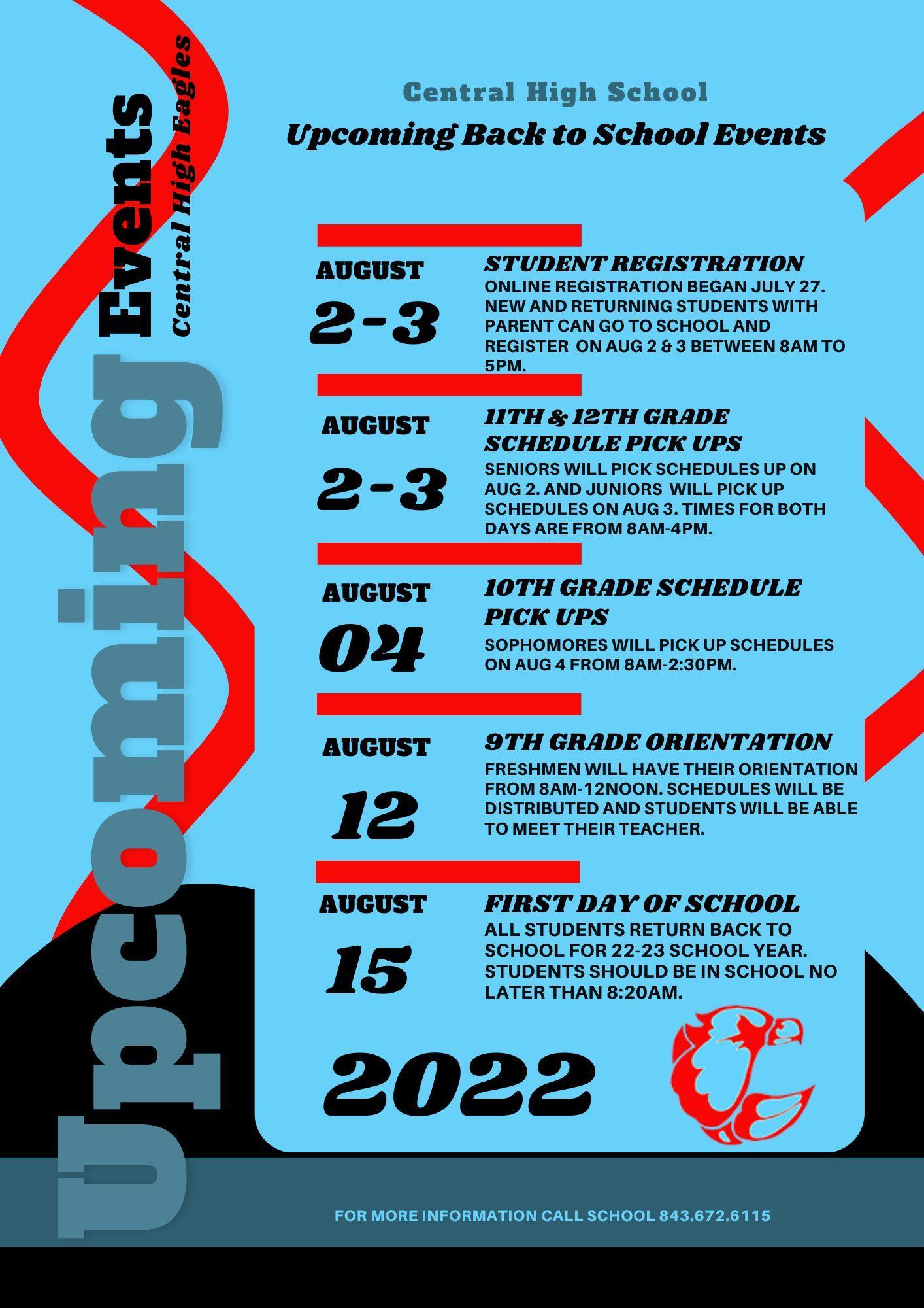 upcoming-important-dates-guidance-counseling-central-high-school