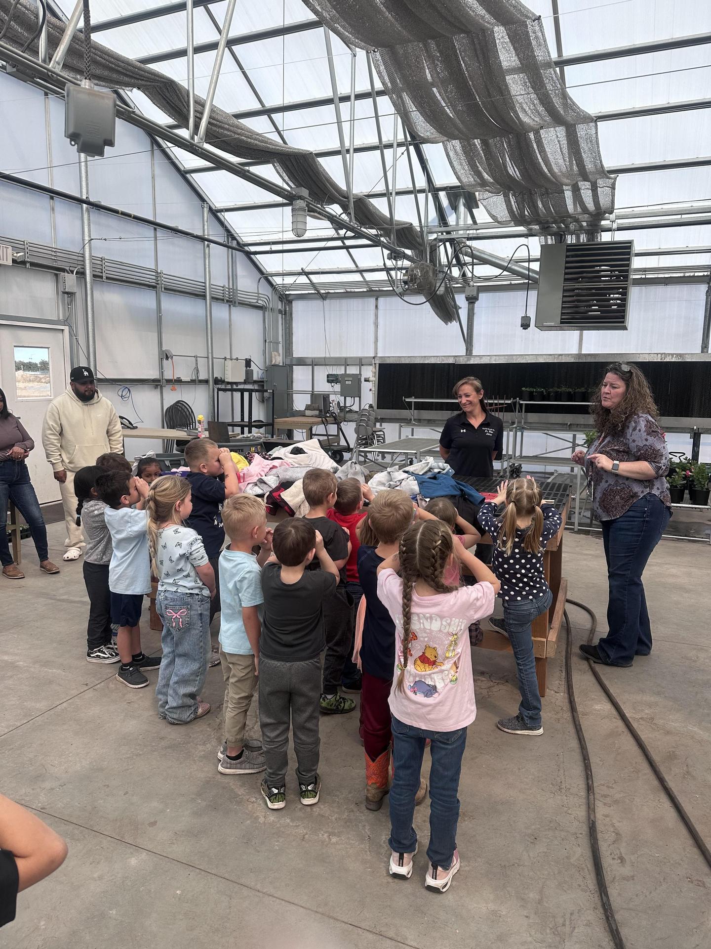 greenhouse field trip