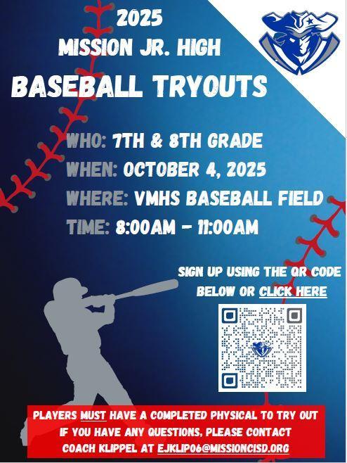 baseball tryouts