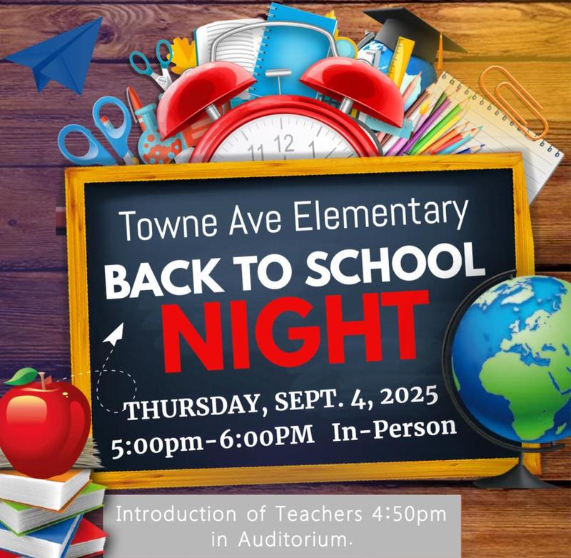 Back to school night
