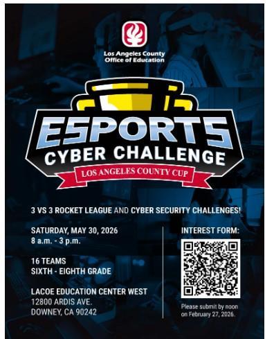 Esports flyer Cyber Challenge