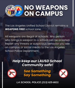 No Weapons on Campus
