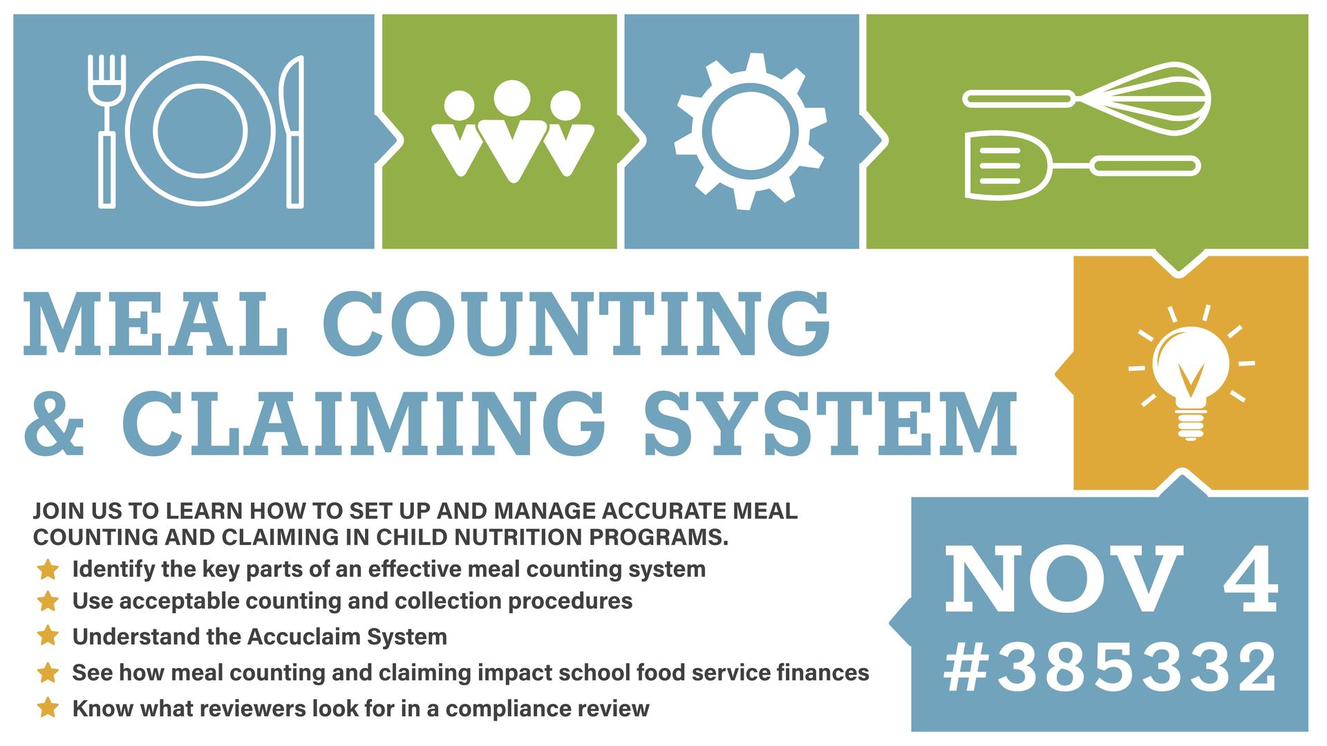 Meal Counting & Claiming System