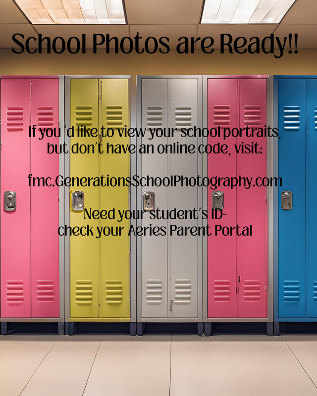 School Portraits are Ready!!!! Thumbnail Image