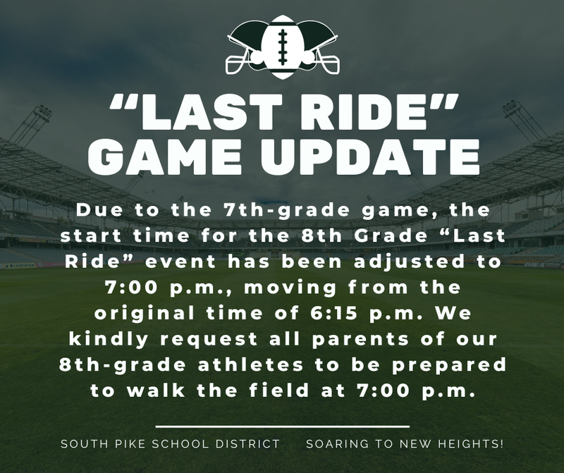 spsd spjhs last ride game update