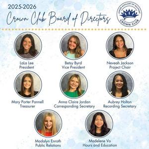 We’re excited to introduce the very first Board of Directors for Crown Club!
