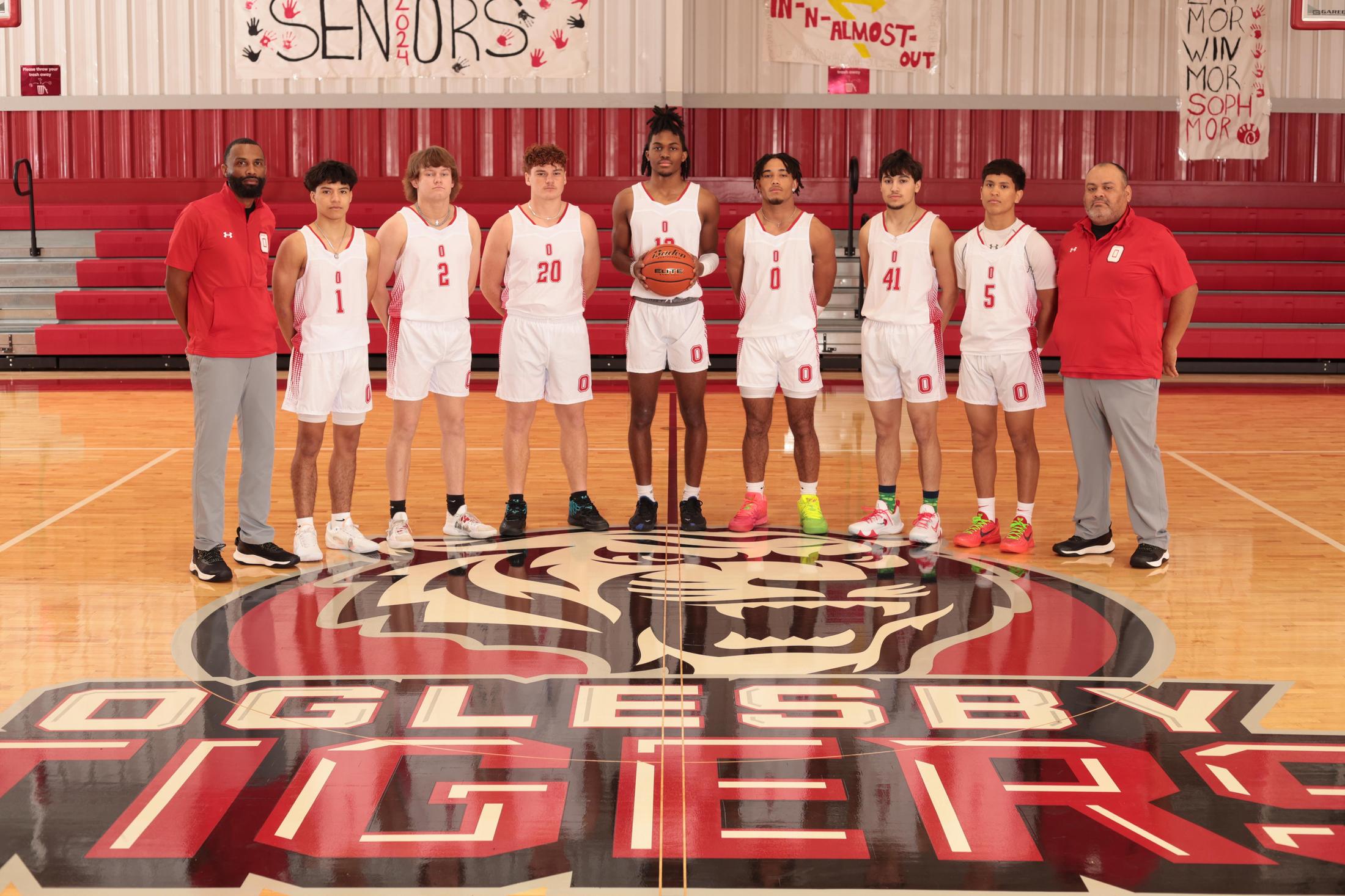 Boys Basketball High School Oglesby Independent School District