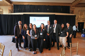 The ECE team and parents poses for a photo at the 2026 Advocacy Training.