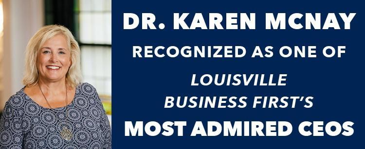 Sacred Heart Schools President Dr. Karen McNay Recognized as One of Louisville Business First’s Most Admired CEOs