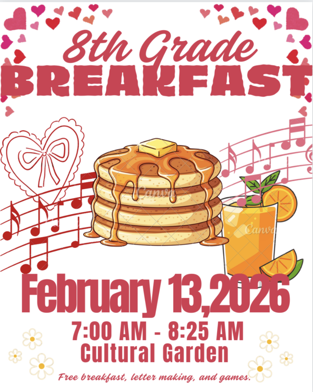 8th grade breakfast