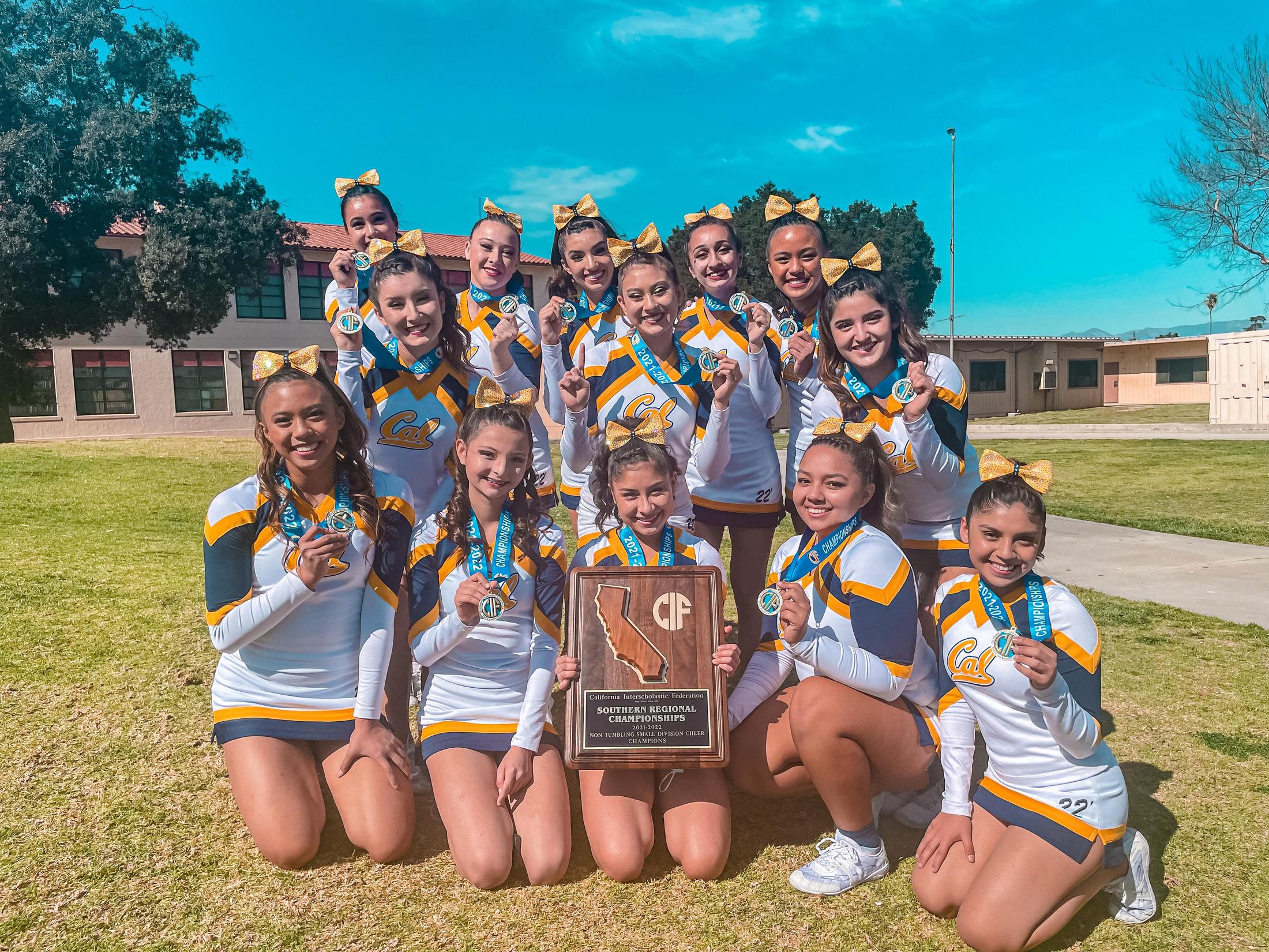 to Cal Pepsters Cheer & Song California High School