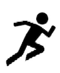 illustration of runner