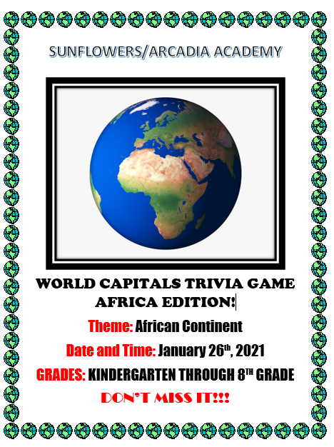 World Capitals Trivia Game: Africa Edition!!! Featured Photo