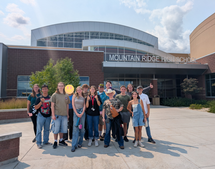 Utah State Fair students