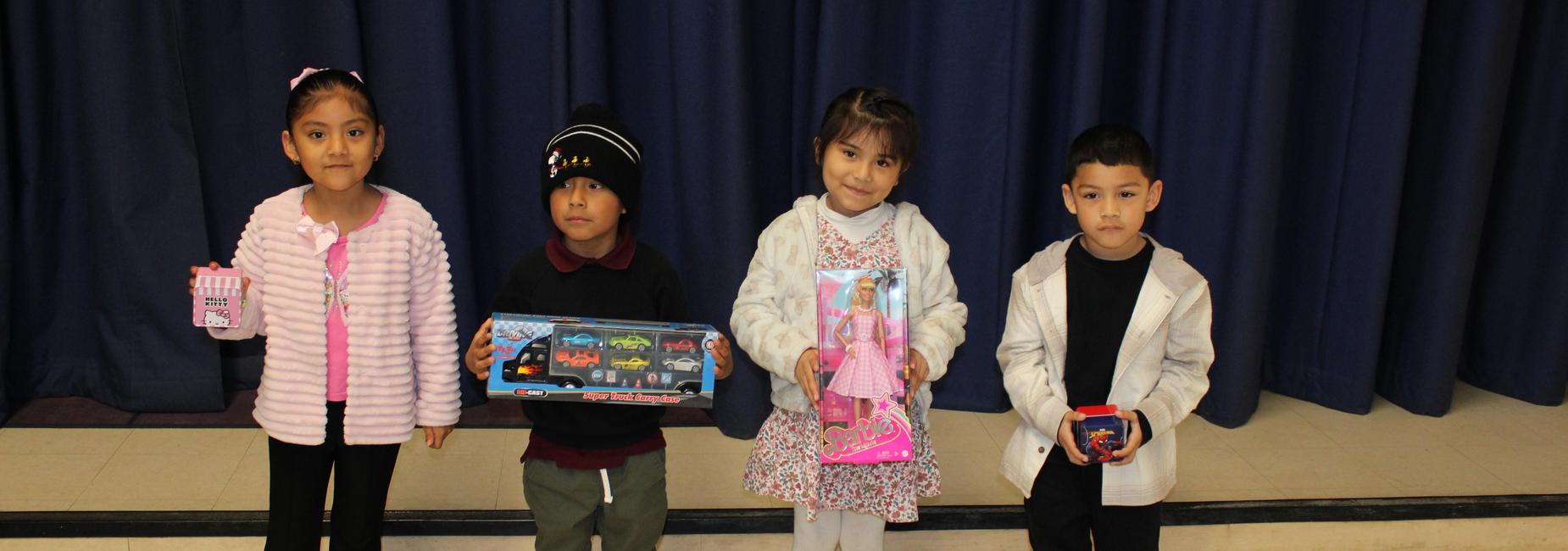 February raffle winners