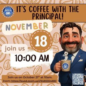 coffee with the principal post