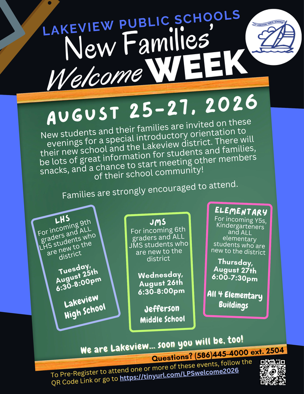 New Families Welcome Week 2026 Featured Photo