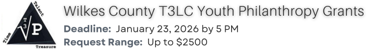 T3LC Grant Application Due January 23, 2026