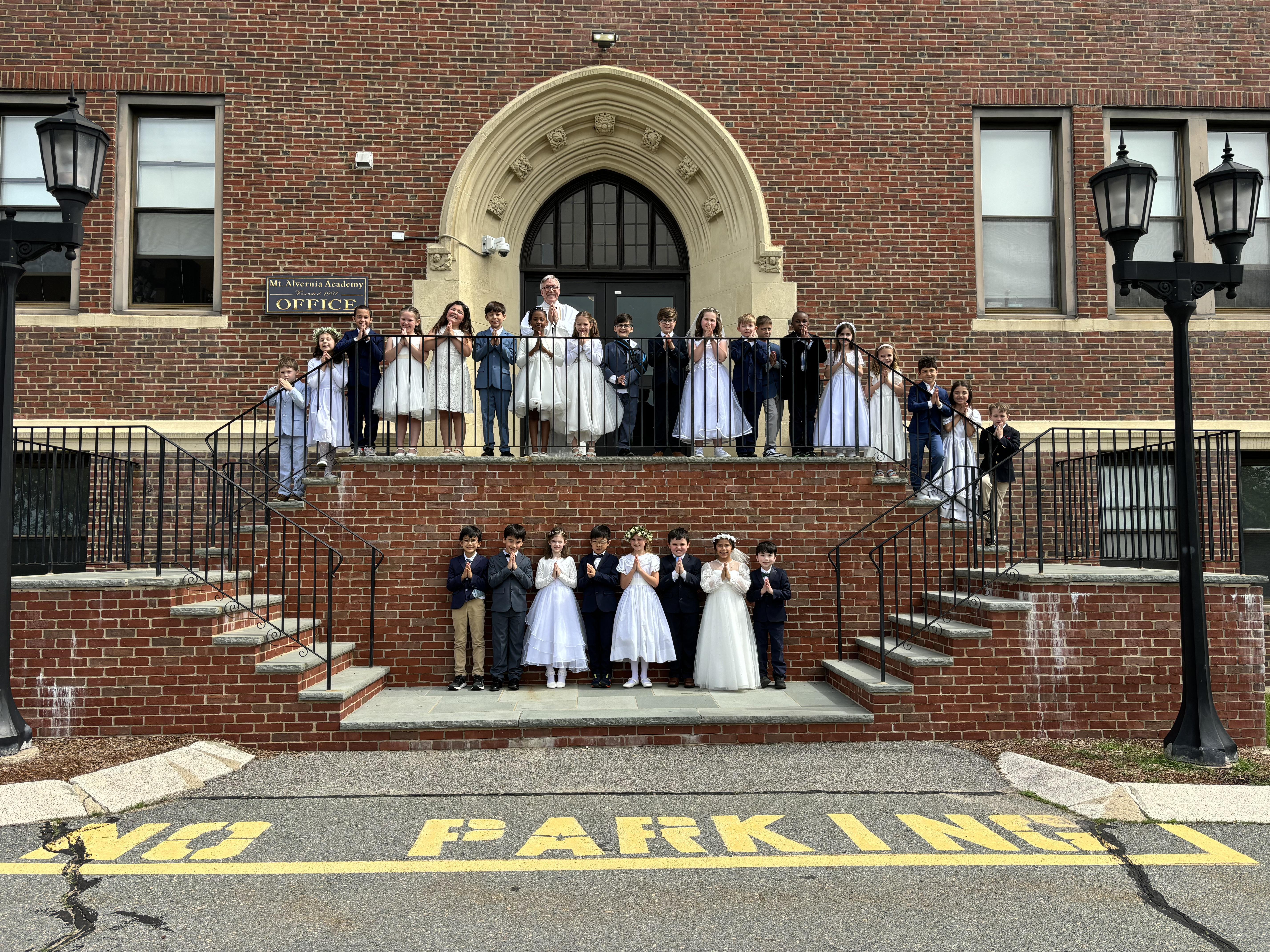 Second Grade Communion Mass and May Crowning