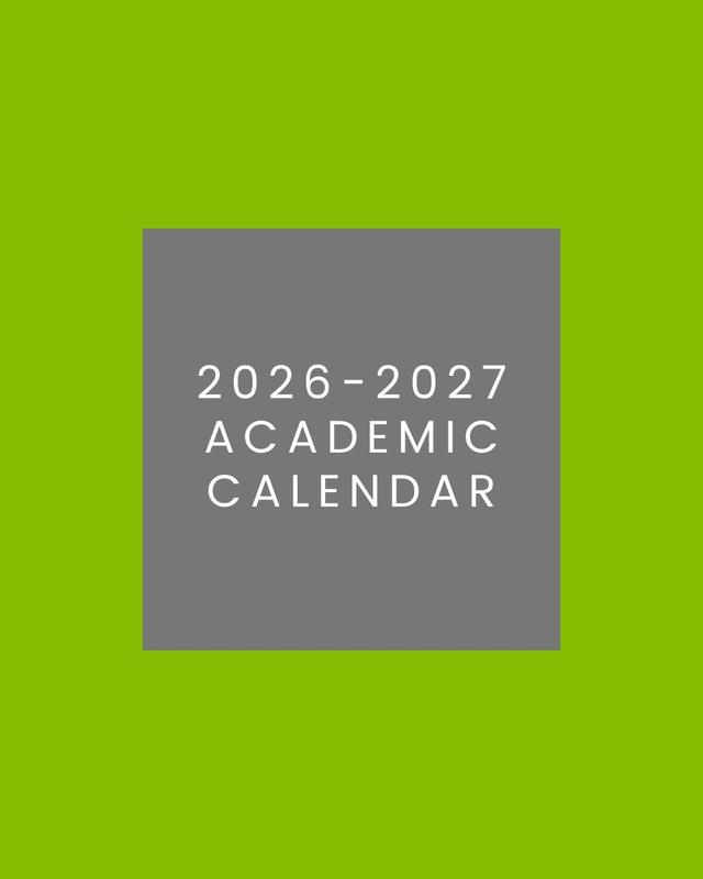 26-27 Academic Calendar Graphic