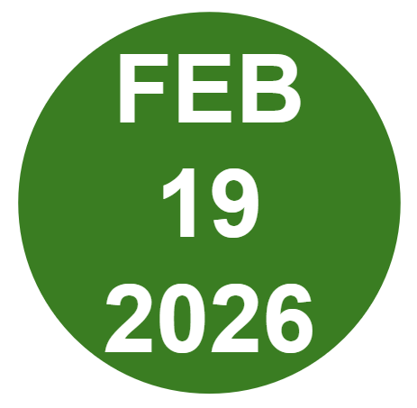 CIRCLE WITH FEB 19 2026