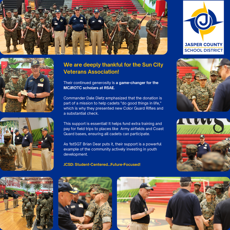 Thank you: Sun City Veterans Association Donation Featured Photo