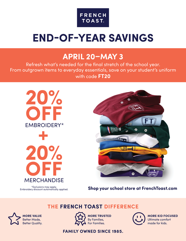 french toast sale