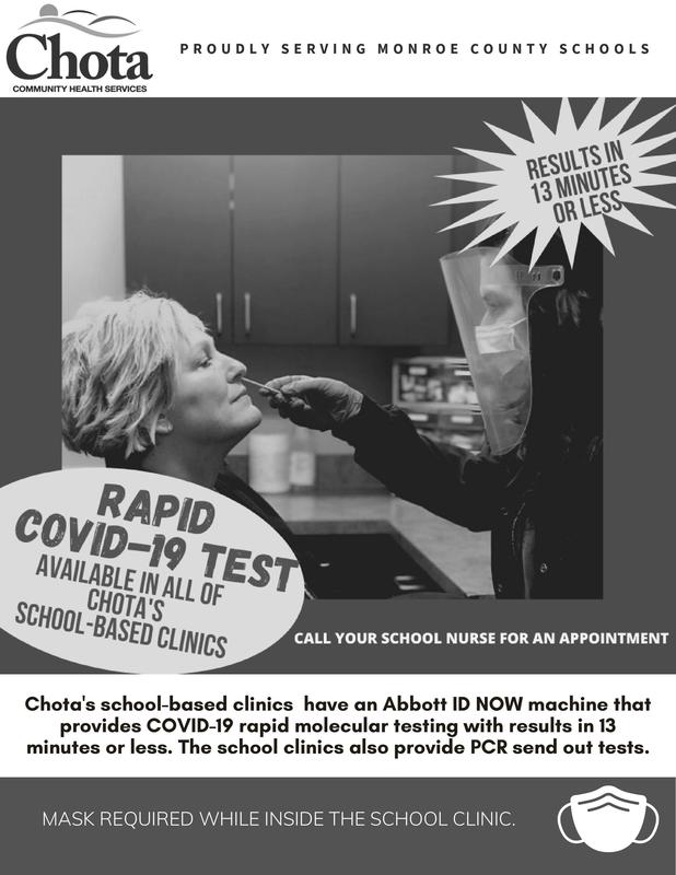 chota covid test flyer
