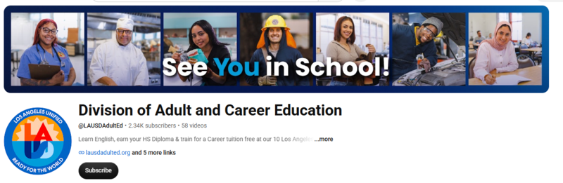 DACE Website Screen Shot