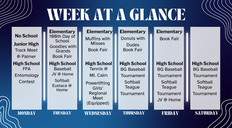 Week at a Glance Thumbnail Image