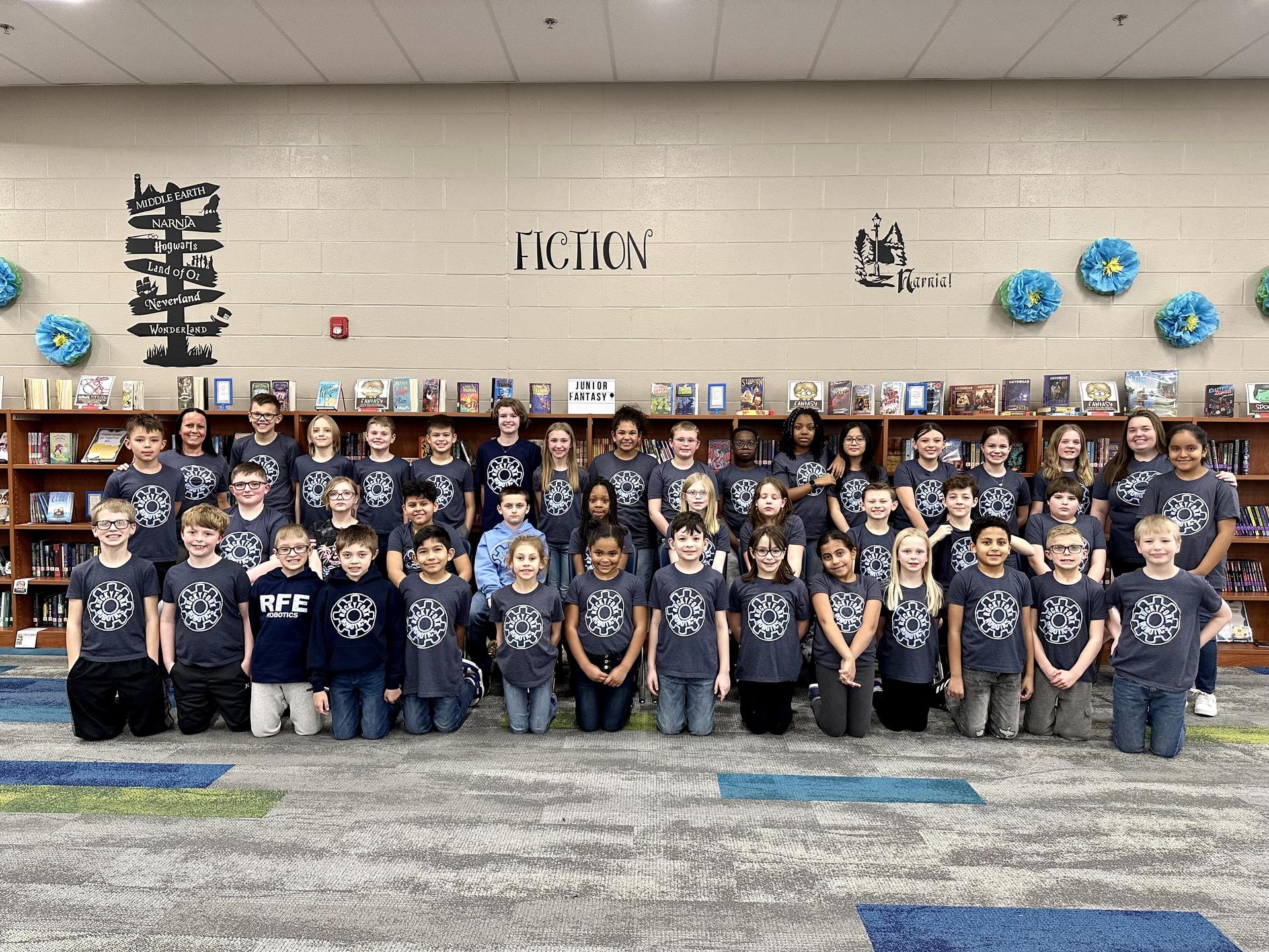to RFE Robotics! Robotics Club Rocky Fork Elementary School