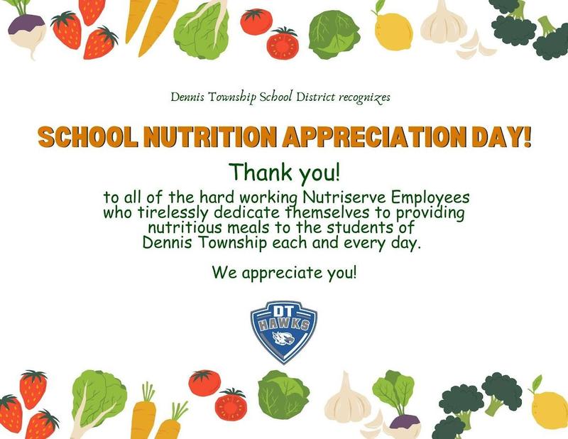 School Nutrition Appreciation