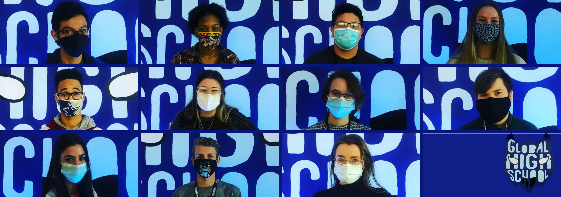 collage of 11 teens that are the students of the month