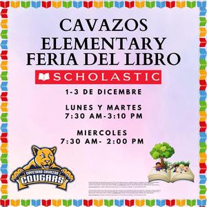 Book fair continues Decembern1st-3rd