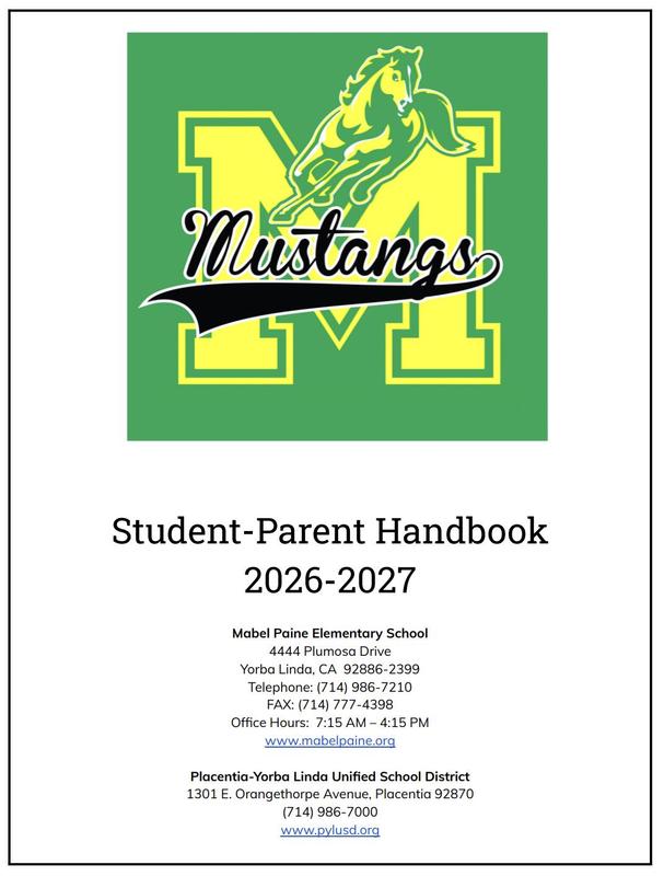 2026-27 Student-Parent Handbook