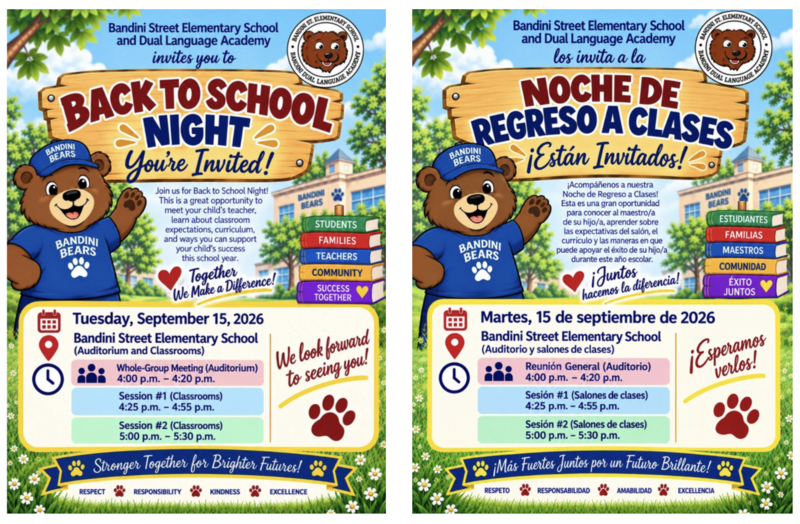 Back to School Night