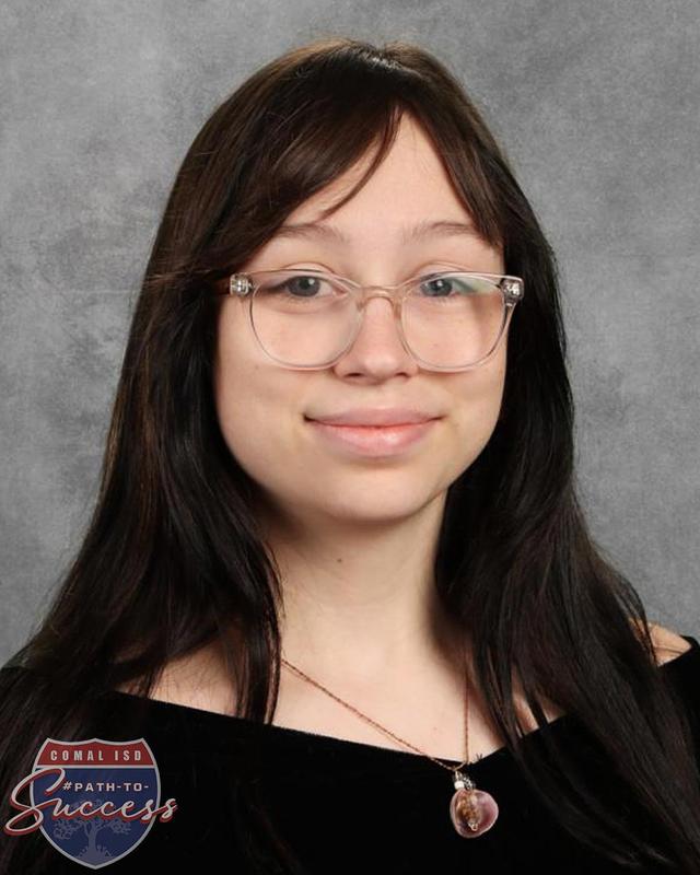 - Memorial Early College High School Valedictorian Lucy Peters graduation photo.