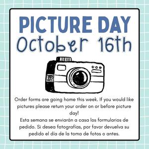 Picture day flyer