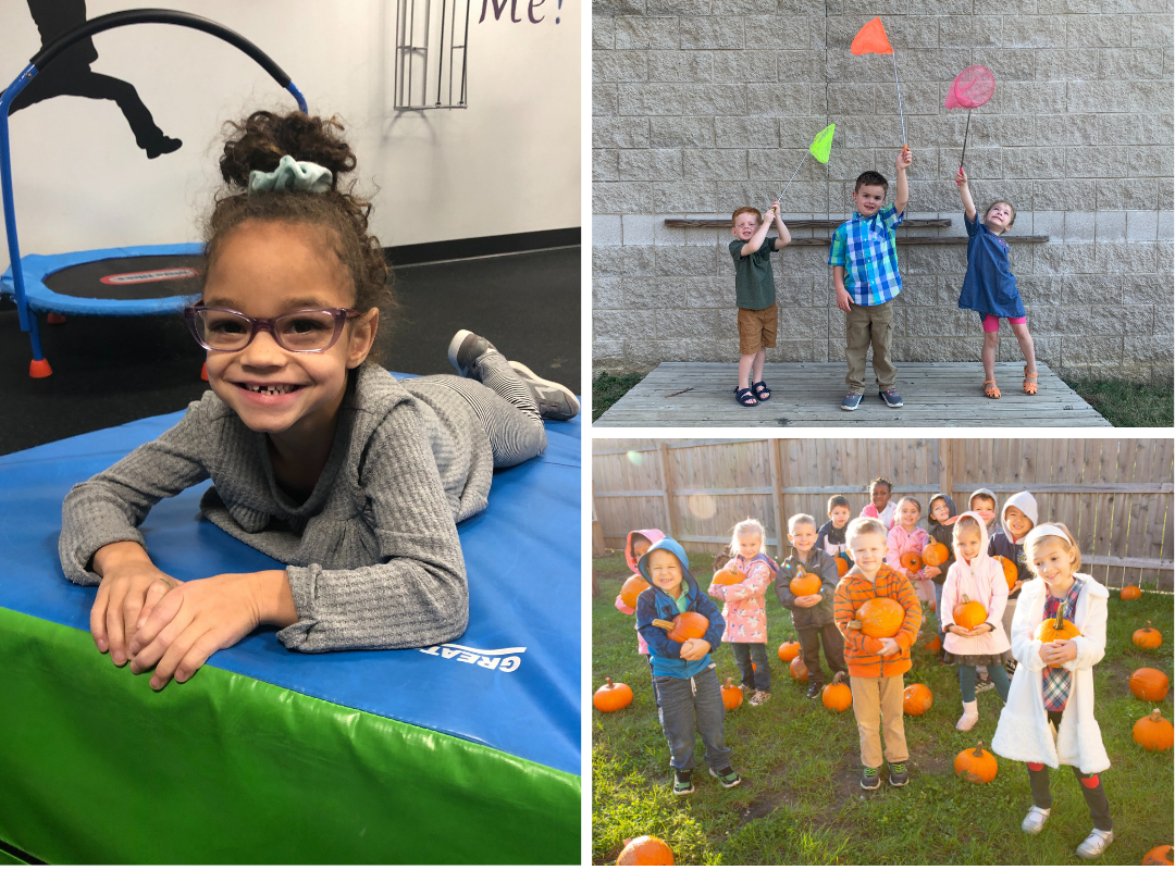 Kids at work and play