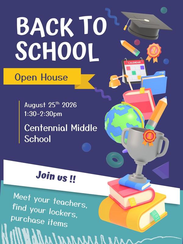 Back to School - Open House - Tuesday Aug 25th at 1:30pm Featured Photo
