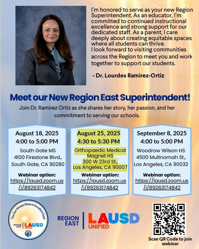 Meet the new Region East Superintendent