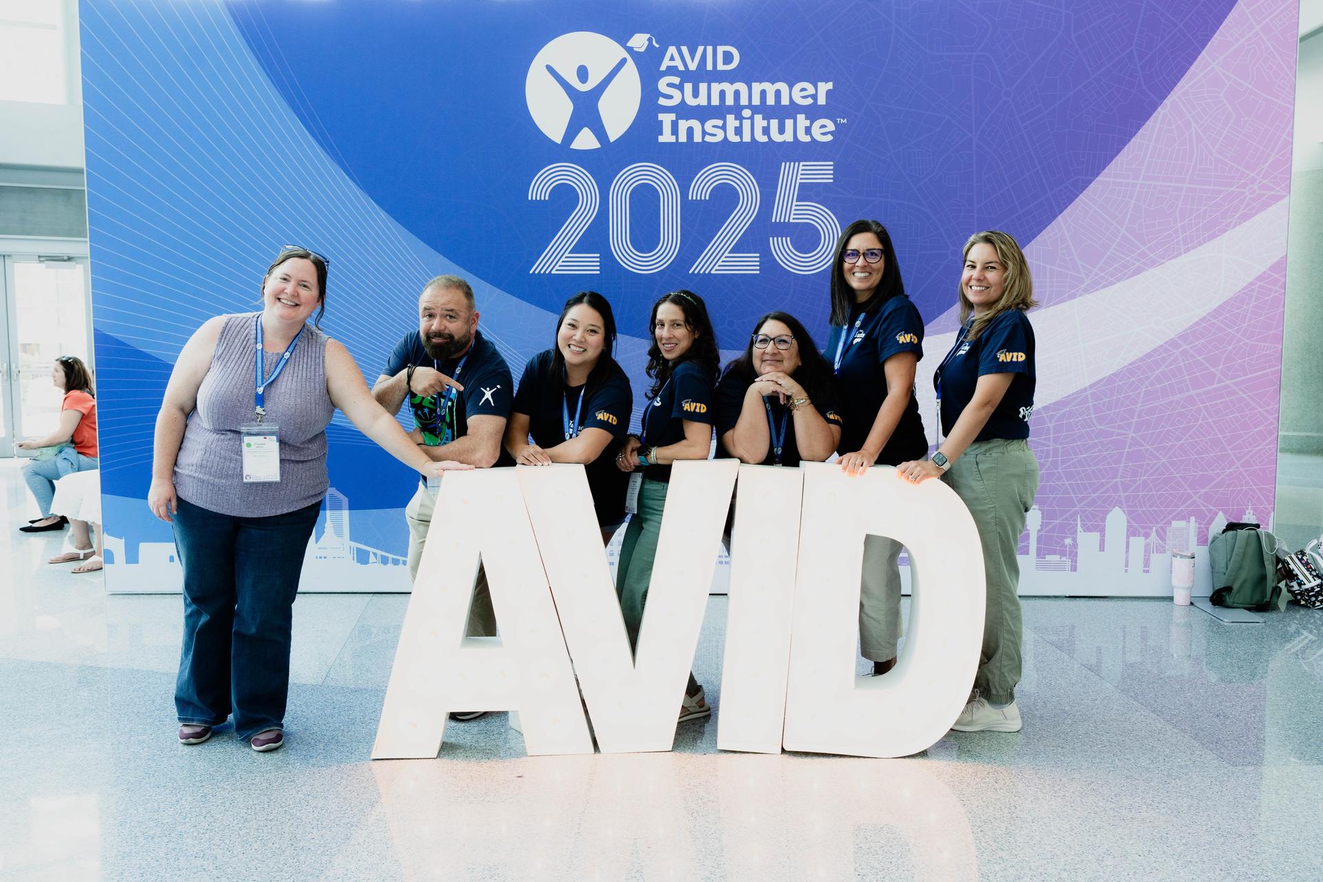 The Jackson Team at the 2025 AVID Summer Institute