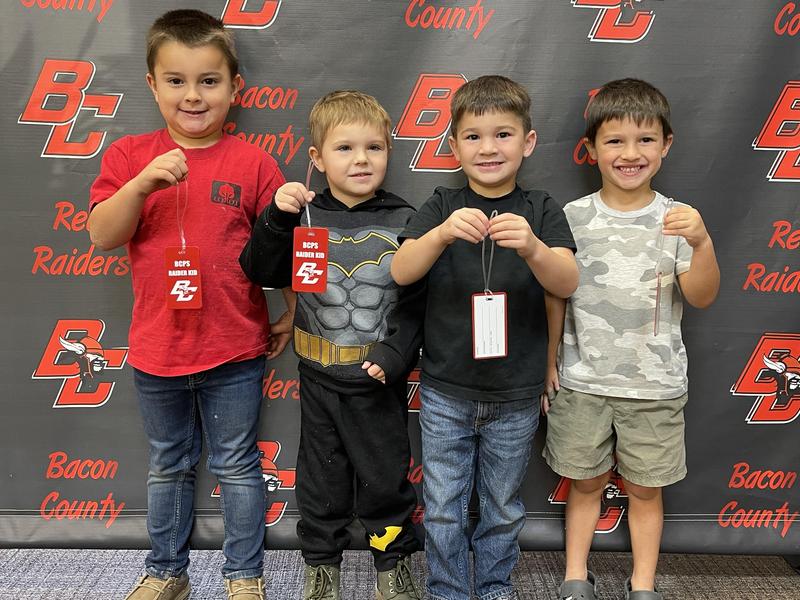 prek Raider Kids October