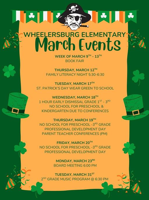 March Events