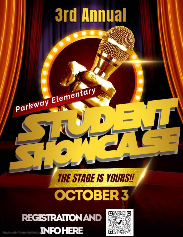 Student Showcase Flyer